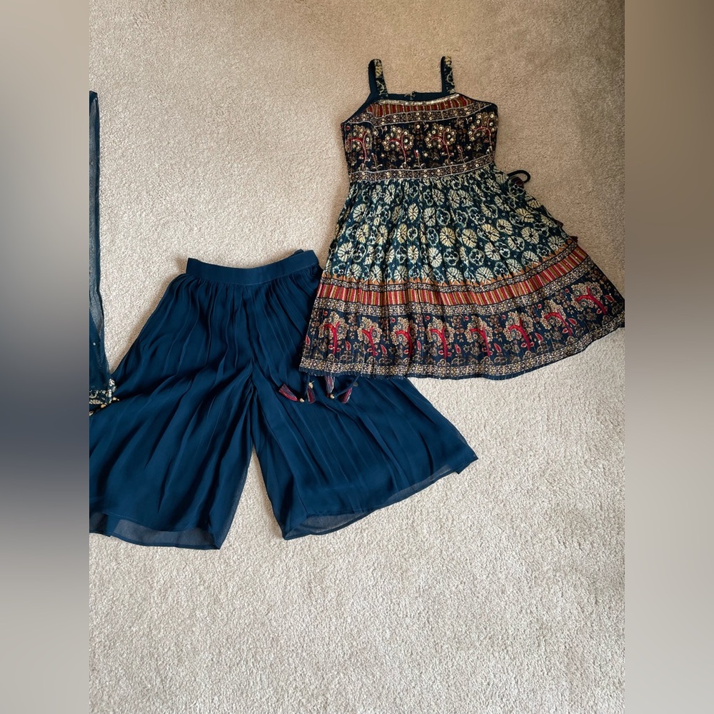 Toddler Girl Palazzo Style Indian Outfit